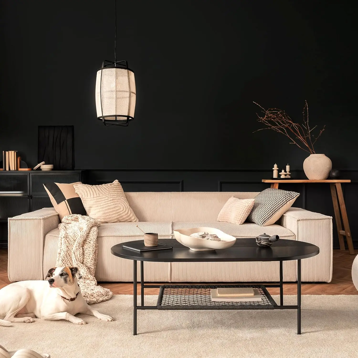 COWINLIFE DECO Custom Matte Black Wall Paper Peel and Stick Kitchen Vinyl Wrap Self Adhesive Solid Wall Wallpaper for Living Room