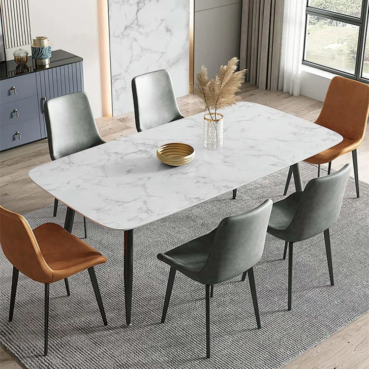 COWINLIFE DECO White Wallpapers 3d Vinyl Marble Sticker Waterproof Self-Adhesive Wallpaper Kitchen Wall Sticker Wrap detail 2