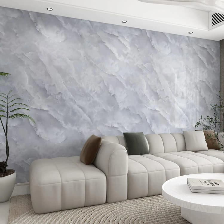 COWINLIFE DECO Vinyl Marble Sticker Self-Adhesive Wallpaper Peel and Stick Waterproof Removable Wall Paper for Bedroom Kitchen Wrap detail 2