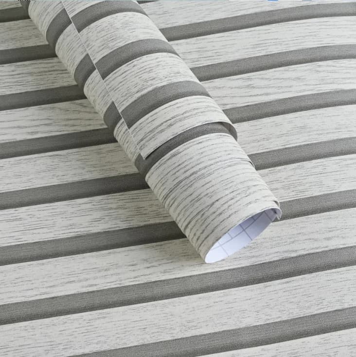 COWINLIFE DECO Waterproof Self-Adhesive PVC Vinyl Decorative Wall Stickers Wood Texture Wallpaper Peel and Stick Wall Panel for Wall