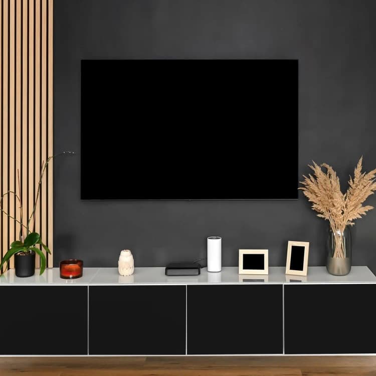 COWINLIFE DECO High Quality Matte Black Peel and Stick Wallpaper Vinyl Self Adhesive Solid Colour Wall Wallpaper for Bedroom detail 4