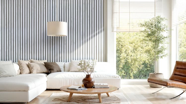 COWINLIFE DECO Size Customized Self-adhesive Vinyl Wallpaper 3D Wood Grain Peel and Stick Wallpaper for Furniture Waterproof Bedroom detail 4