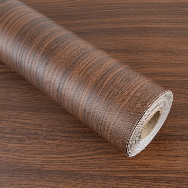 COWINLIFE DECO Self Adhesive Wood Grain Wallpaper for Wall Peel and Stick Paper Texture Sticker Luxury Wallpaper Rolls for Bedroom detail 5