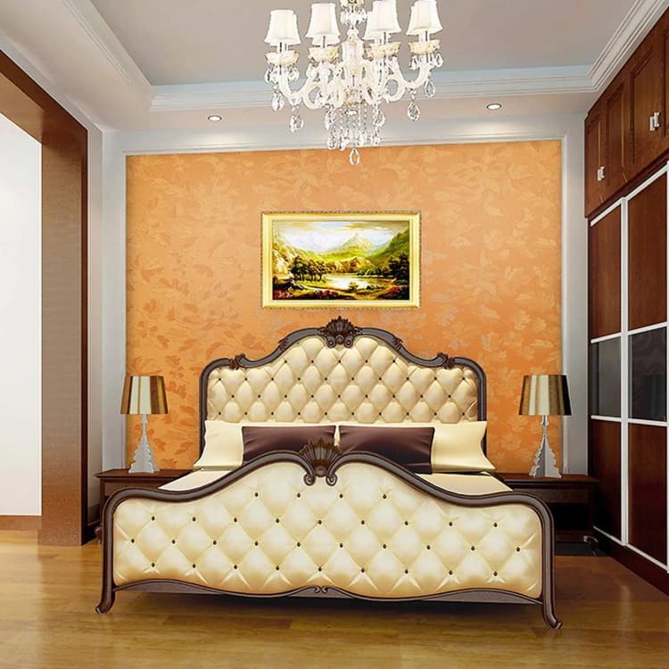 COWINLIFE DECO Modern Embossed Floral Texture Waterproof Self Adhesive Wallpaper Rolls Sticker for Home Decoration Luxury Wall Paper detail 6