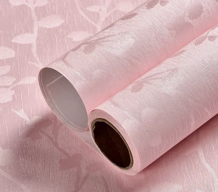 COWINLIFE DECO Modern Embossed Floral Texture Waterproof Self Adhesive Wallpaper Rolls Sticker for Home Decoration Luxury Wall Paper detail 8