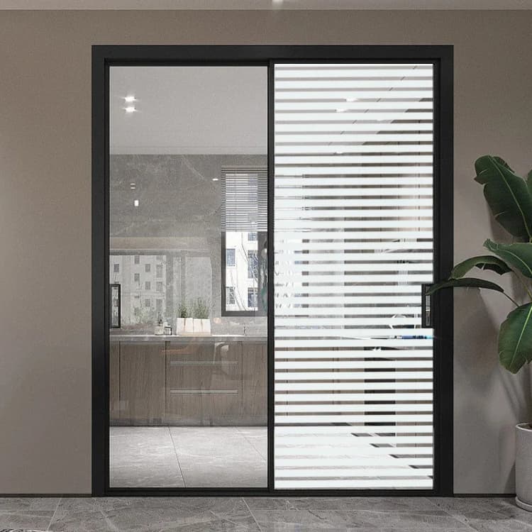 COWINLIFE DECO Modern Style Glass Self-Adhesive Decorative Film Window Glass Film Apartment Cover for Home Office Privacy Glass Film detail 6