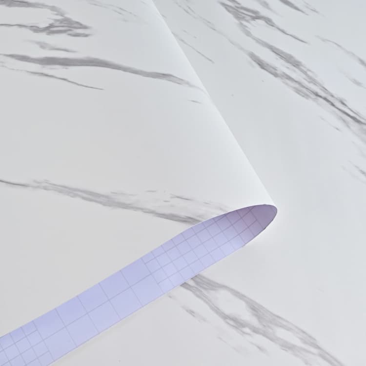 COWINLIFE DECO Modern Matt Self-Adhesive Marble Floor Tiles Wallpaper PVC Vinyl Waterproof Peel Stick Plastic Flooring for Bedroom detail 3