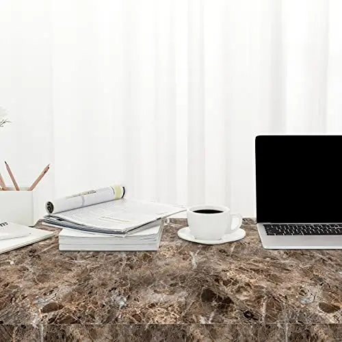 Marble Wall Paper Rolls Wallpaper Peel and Stick Waterproof Wallpaper Decoration for Kitchen Cabinet Wall Covering detail 4