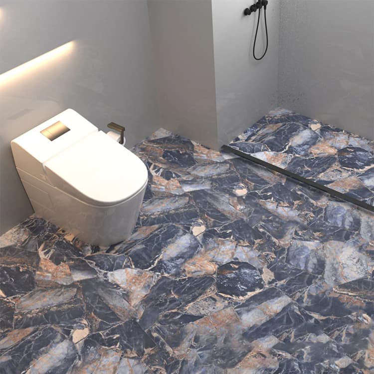 COWINLIFE PVC Wood Vinyl Flooring Sticker Wear Resistant Self-Adhesive Waterproof Peel&Stick PVC Floor Sticker for Bedroom Home Decor detail 5