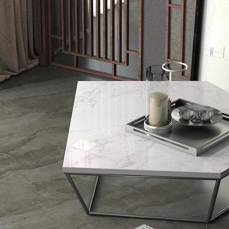 Glossy DIY Vinyl Marble Wallpaper Peel and Stick Wallpaper Self Adhesive Removable Waterproof for Kitchen Decor detail 5