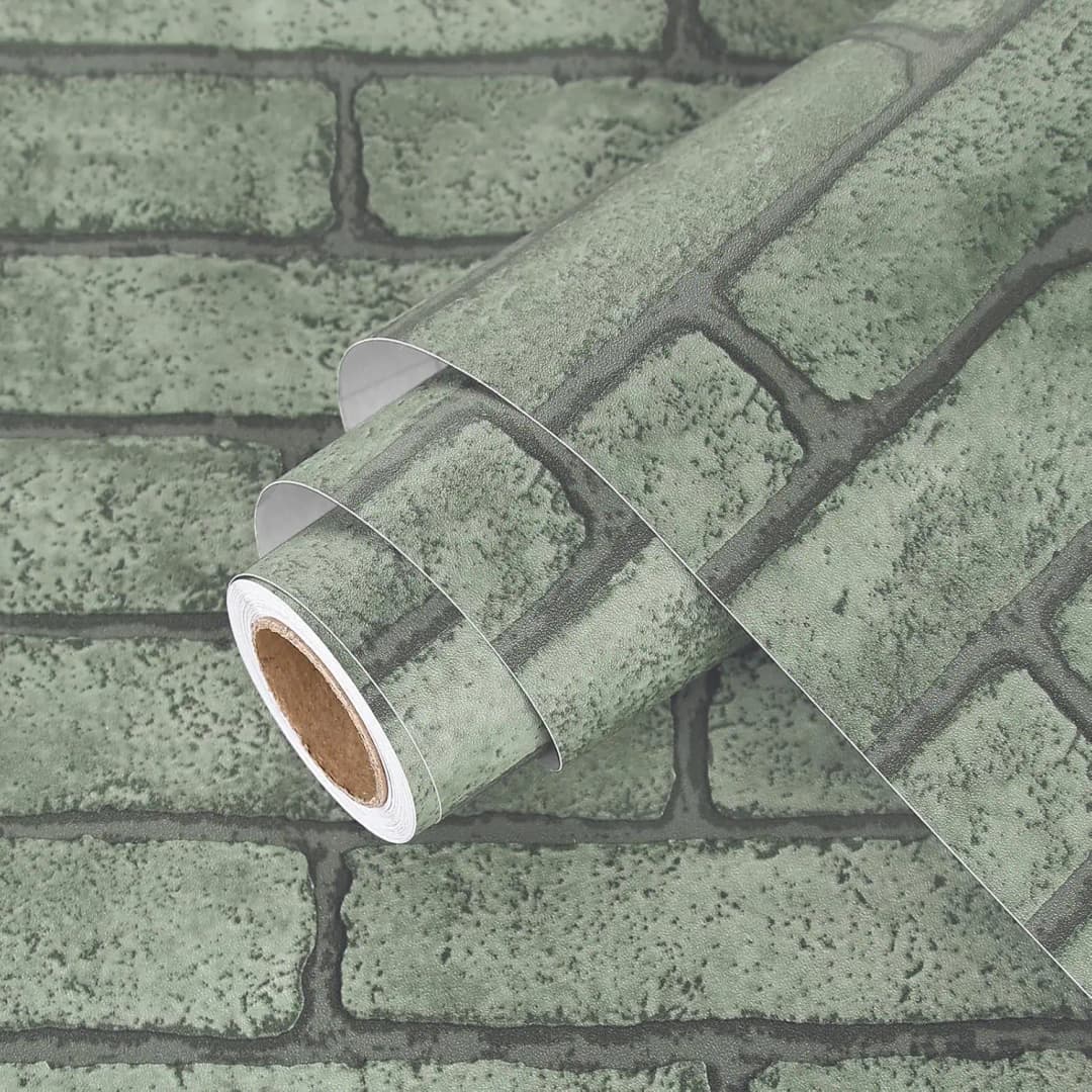 COWINLIFE Factory Price Brick Wallpaper 3d Stone Peel and Stick Wallpaper Waterproof Vinyl Self Adhesive Wall Sticker for Home Decor
