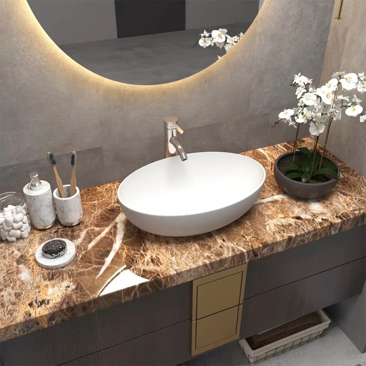 COWINLIFE Marble Sticker Kitchen Countertop Peel and Stick Wall Stickers Waterproof Self-Adhesive Luxury 3D Wallpaper Roll Home Decor detail 4