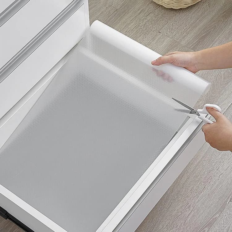 COWINLIFE Low Moq Rectangle Eco-Friendly EVA Mat Waterproof Refrigerator & Kitchen Accessories Shelf Liner Mats Home Decor 45cm*3m detail 4