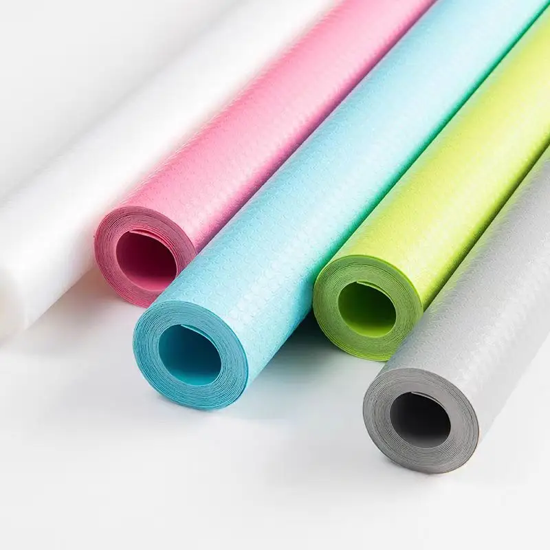 Low MOQ Custom Eco-Friendly Color Safe EVA Anti-Slip Rolls Waterproof Shelf Liner Kitchen Pad Cabinet Drawer Liner Factory Price