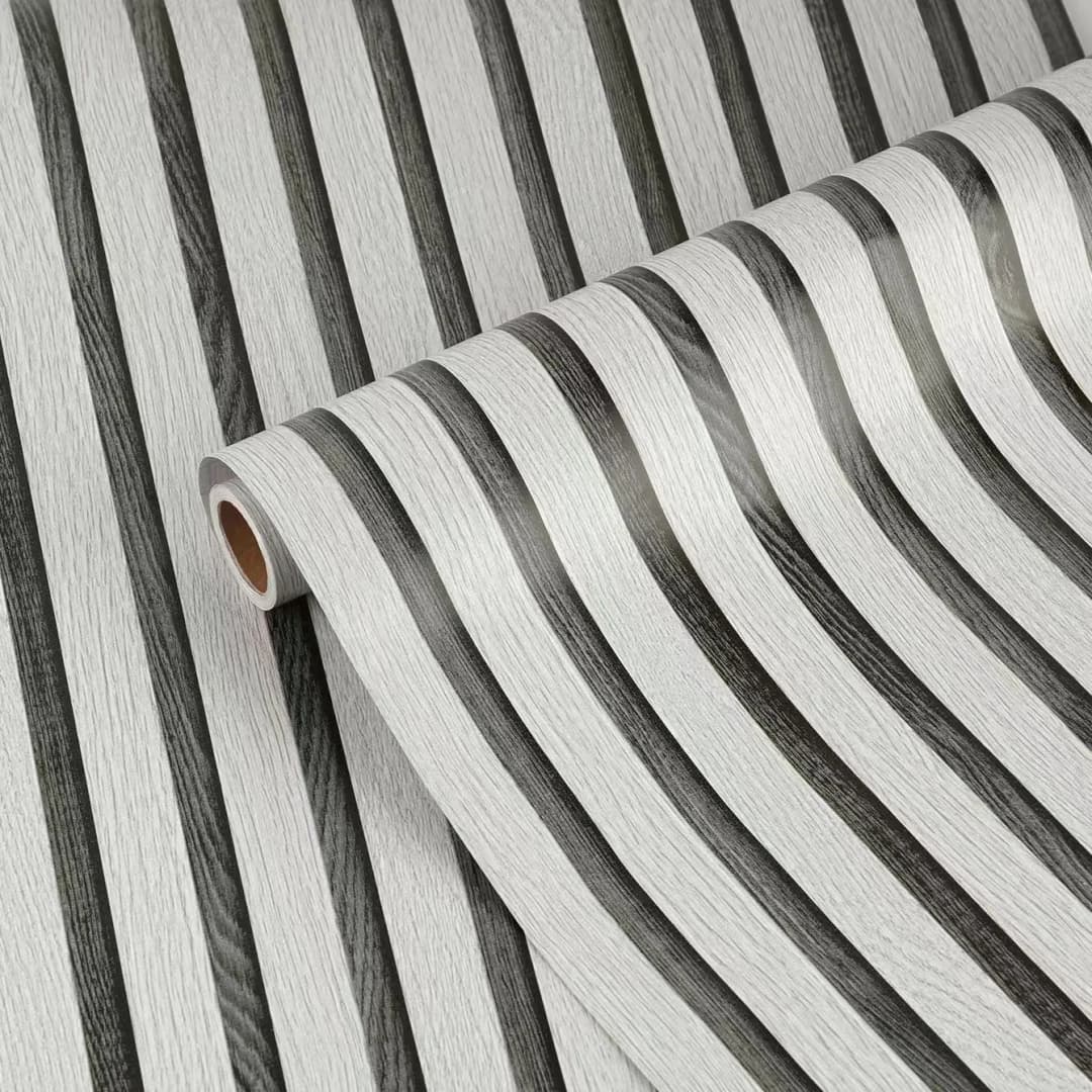COWINLIFE Hot Selling Wall Paper Peel and Stick Self Adhesive Wall Panel Wooden Cleats Wallpaper Vinyl for Wall Decor