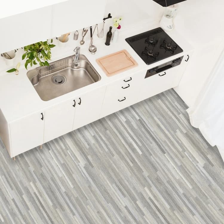 COWINLIFE DECO Low Moq Wood Grain Strips Waterproof Wear Resistant Self-Adhesive PVC Vinyl Flooring Roll for Indoor Use Floor Tiles detail 4