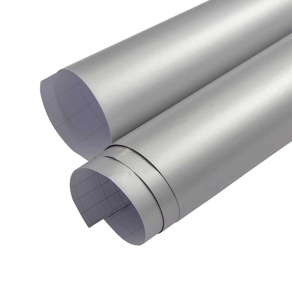 COWINLIFE DECO Silver Gold Stainless Steel Contact Paper Wall Stickers Self Adhesive Vinyl Refrigerator Interior Wallpaper Rolls