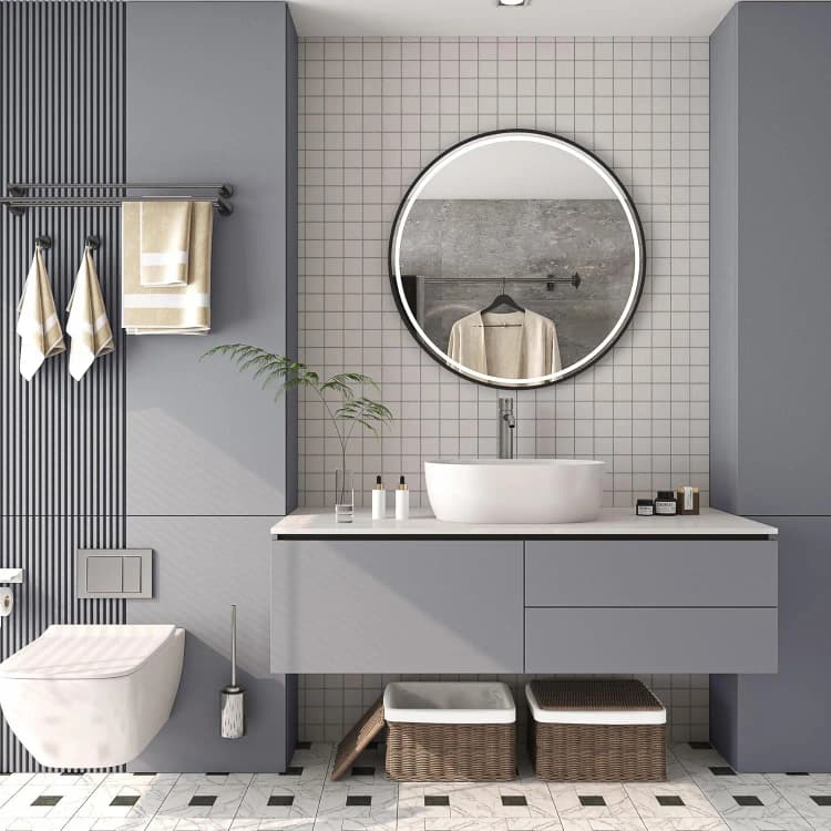 COWINLIFE DECO Grey Matte Solid Thick Peel and Stick Wallpaper Roll Vinyl Kitchen Countertop Self-Adhesive Wall Stickers Home Decor detail 2