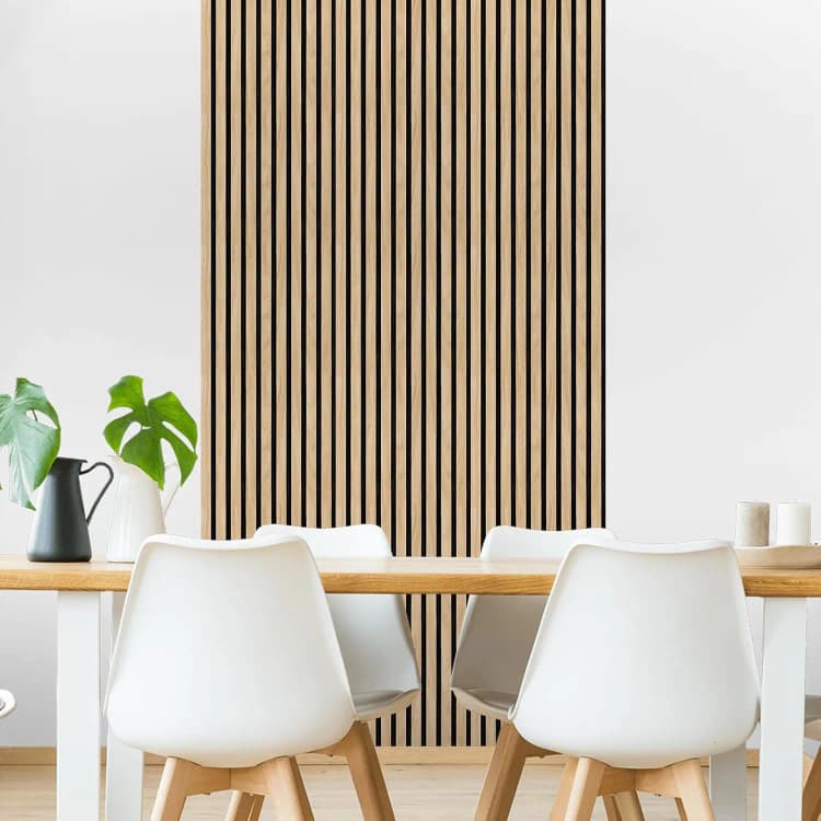 COWINLIFE DECO Thick Wood Luxury Wallpaper Stripes PVC Self-adhesive Vinyl Wrap Wall Stickers for  Living Room Background Home Decor detail 5