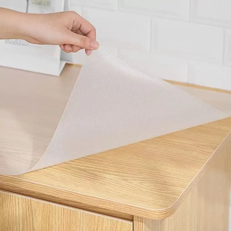 COWINLIFE OEM Factory Wholesale Custom Eco-Friendly EVA Mat Waterproof Refrigerator Liner Kitchen Shelf Liner for Cabinets Fridge Mat detail 2