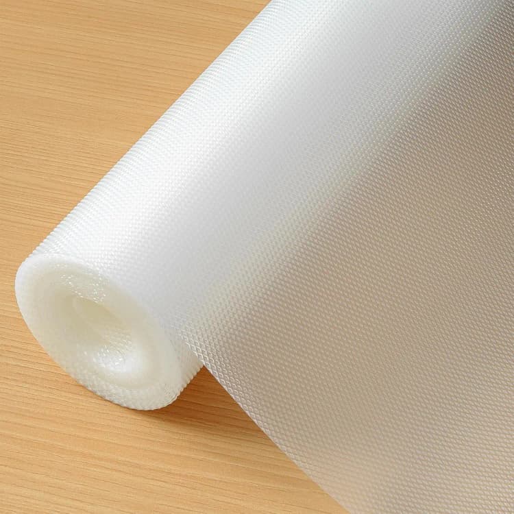COWINLIFE Eco-Friendly Diamond Texture Shelf Liner Easy to Cut Thin Waterproof Cabinet & Drawer Liner for Kitchen Eva Anti slip Mat detail 1