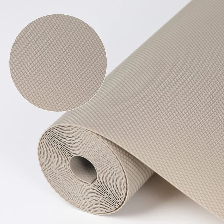 COWINLIFE Eco-Friendly Diamond Texture Shelf Liner Easy to Cut Thin Waterproof Cabinet & Drawer Liner for Kitchen Eva Anti slip Mat detail 6