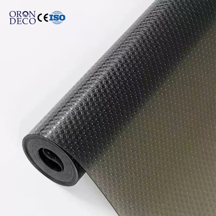 COWINLIFE Thick Black EVA Oil Resistant Mat Multifunctional Eco-Friendly Rectangle Double Sided Anti-Slip Eva Mat for Kitchen Wrap detail 1