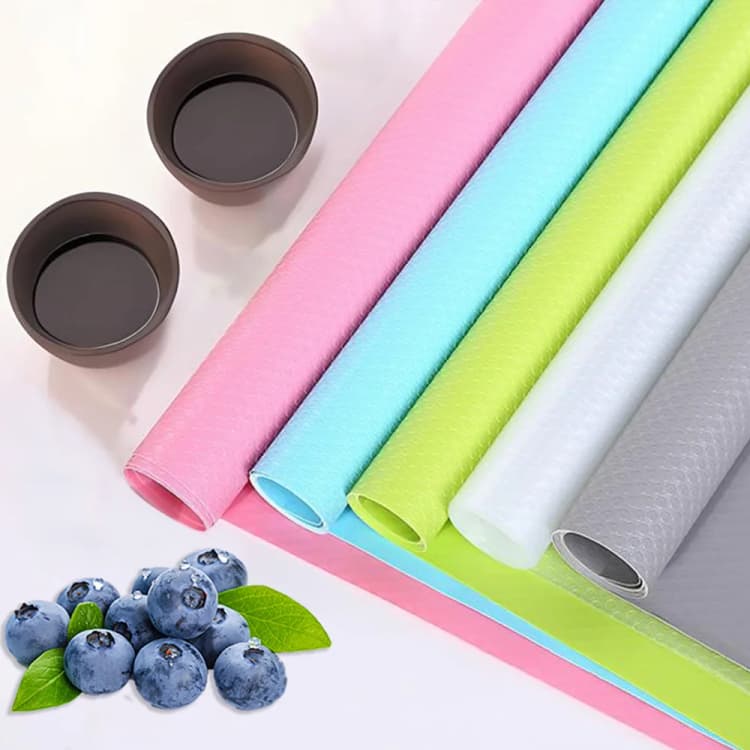 COWINLIFE Thick Black EVA Oil Resistant Mat Multifunctional Eco-Friendly Rectangle Double Sided Anti-Slip Eva Mat for Kitchen Wrap detail 2