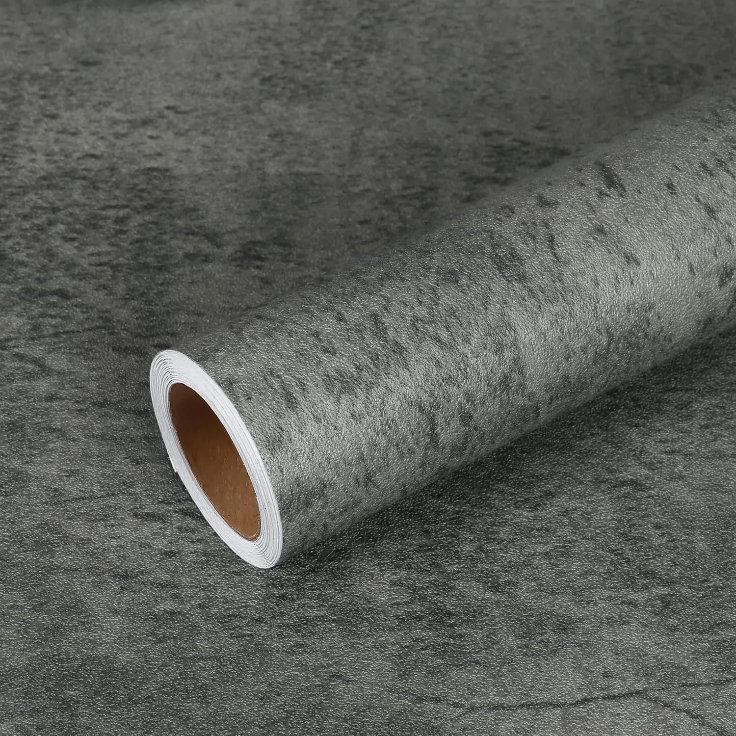 60cm*10m Luxury Concrete Wall Stickers Dark Grey Self Adhesive Cement Wallpaper Rolls for Walls Bathroom Home Decoration Items