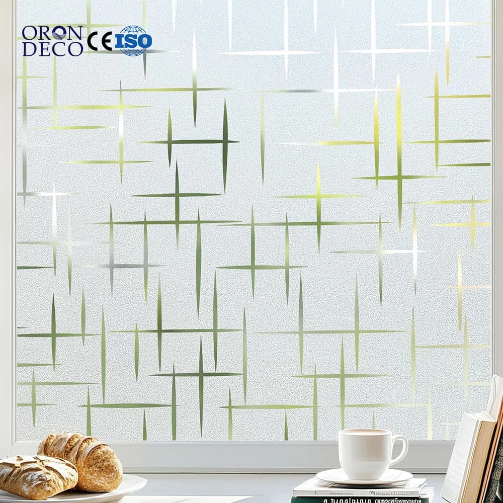 Low Price 3d Stars Window Glass Film Wall Stickers for Living Room Decoration Films Luxury Vinyl Wrap Window Tint 24X196 Inch