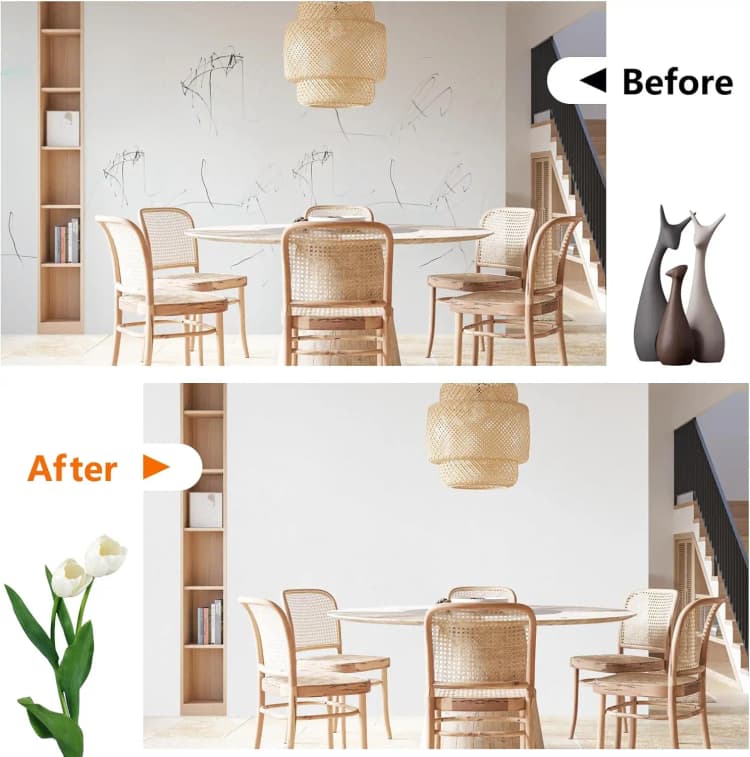 COWINLIFE DECO 3D Wall Stickers Thickened Silk Embossed PVC Waterproof Interior Design Peel and Stick Wallpaper Rolls Home Decoration detail 3