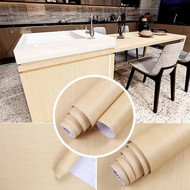 COWINLIFE DECO Wood Peel and Stick Geometric Pattern Apartment Waterproof Modern Wall Panels Wall Interior Design PVC Wallpaper Rolls detail 4