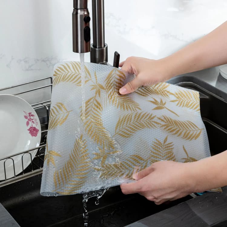 COWINLIFE DECO Eco-Friendly Thin Waterproof Oil-proof EVA Material Plastic Drawer Mats Non-Adhesive Food Refrigerator Eva Shelf Liner detail 6