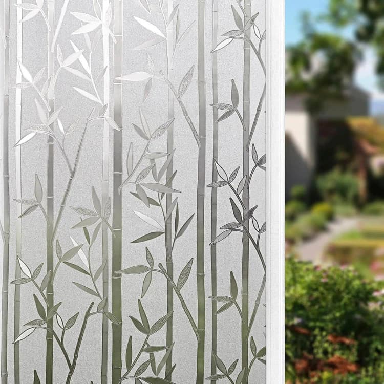 Little Bird Peel and Stick Window Privacy Film Rainbow Decorative Window Sticker 3D Window Tint Window Glass Film for Home Decor detail 8