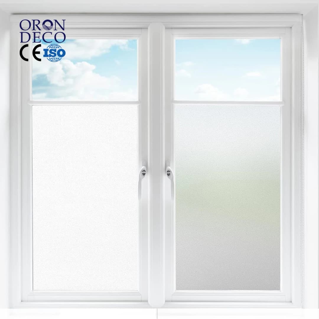 COWINLIFE DECO Matt Pvc Film Kitchen Wrap Glass Window Tint Privacy Decorative Film Windows Price Glass Home & Office Wallpaper Rolls