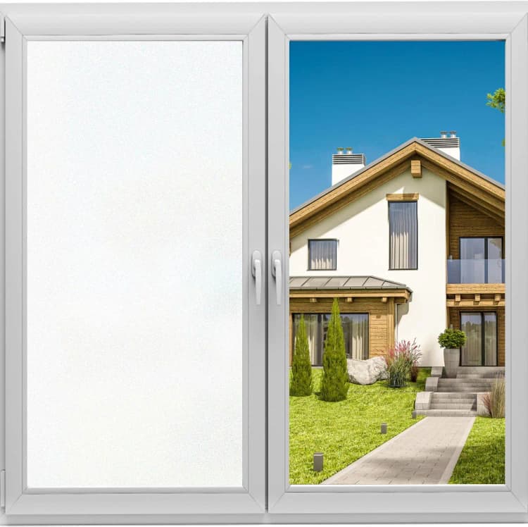 COWINLIFE DECO Matt Pvc Film Kitchen Wrap Glass Window Tint Privacy Decorative Film Windows Price Glass Home & Office Wallpaper Rolls detail 3