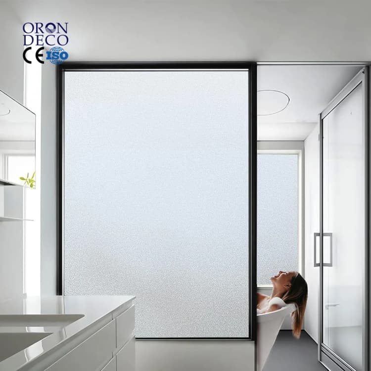 COWINLIFE DECO Matt Pvc Film Kitchen Wrap Glass Window Tint Privacy Decorative Film Windows Price Glass Home & Office Wallpaper Rolls detail 4