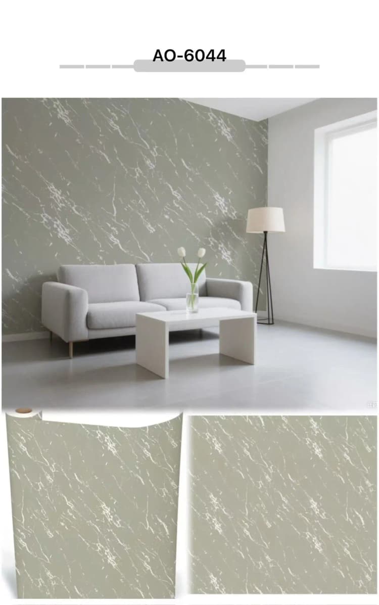PVC Supplier Matt Wall Stickers Vinyl Marble Sticker Kitchen Wrap Peel and Stick Wallpaper Rolls Home Decor  3d Marble Wallpaper detail 5