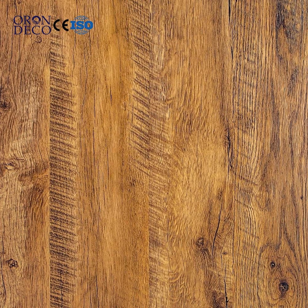 COWINLIFE Low Moq Wood Textured PVC Wallpaper Interior Decoration Luxury Stickers Custom Home Decor for Kitchen Warp 24 X 1967 Inch