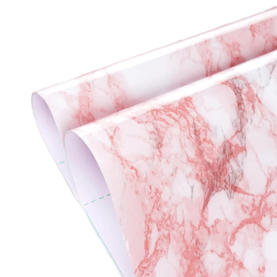 COWINLIFE Marble Sticker Decorative Films Papier Peint Peel and Stick Wallpaper Rolls for Marble Coffee Table Room Decoration Items