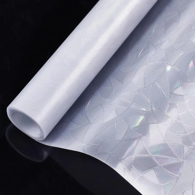 COWINLIFE DECO Window Glass Film Vinyl Roll Decorative Pvc Frosted Mylar Film Static Self Adhesive Privacy Glass Film for Bathroom detail 6