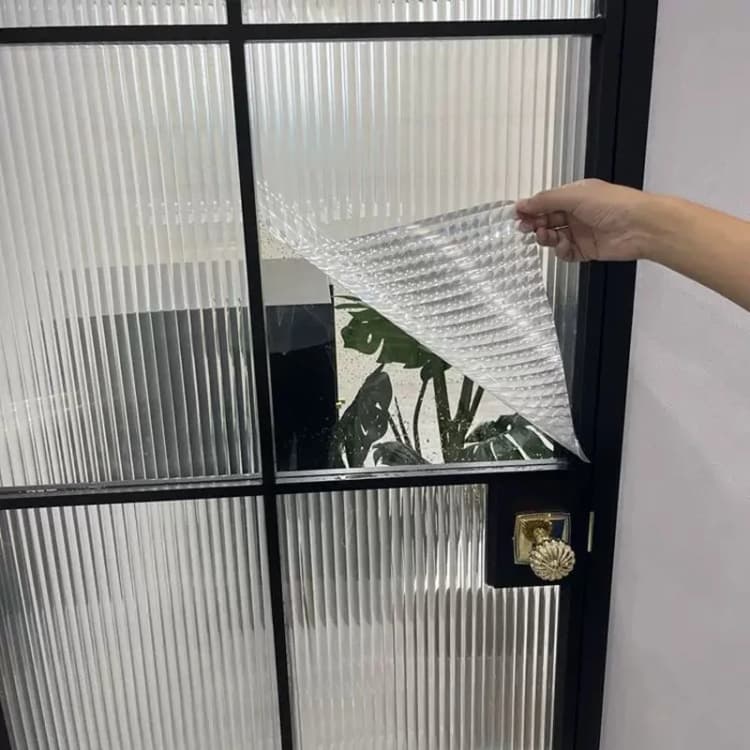 COWINLIFE DECO Privacy Glass Film Self-adhesive Window Tint Film Wallpaper Roll Kitchen Wall Sticker Uv protection Window Glass Film detail 2