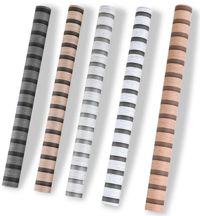 COWINLIFE Wood Grille Wholesale PVC Wallpaper Self-Adhesive Waterproof Vinyl Peel & Stick Wallpapers Wall Stickers for Home Decor detail 1