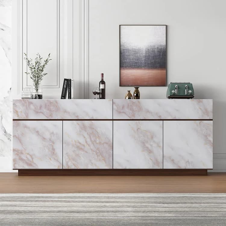 NEW White Matt Marble Gold Line Marble Waterproof Pvc Self Adhesive Marble Decorative Stickers  for Bathroom Kitchen Countertop detail 3