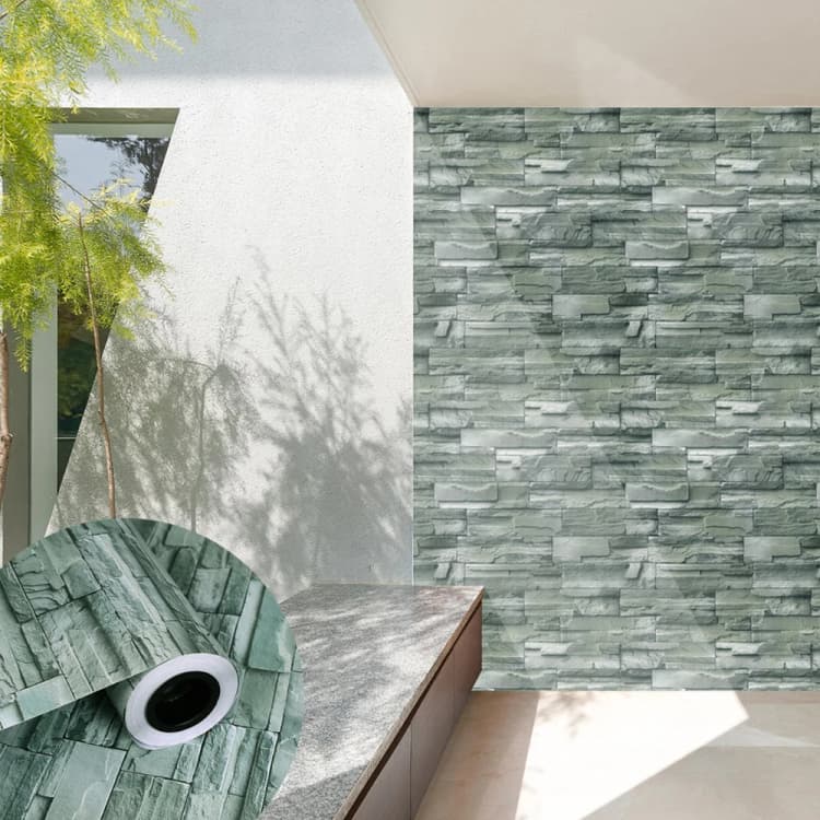 Home Decoration 3D Texture Brick Self Adhesive Wall Paper Interior Peel and Stick Wallpaper Bricks for Living Room detail 1