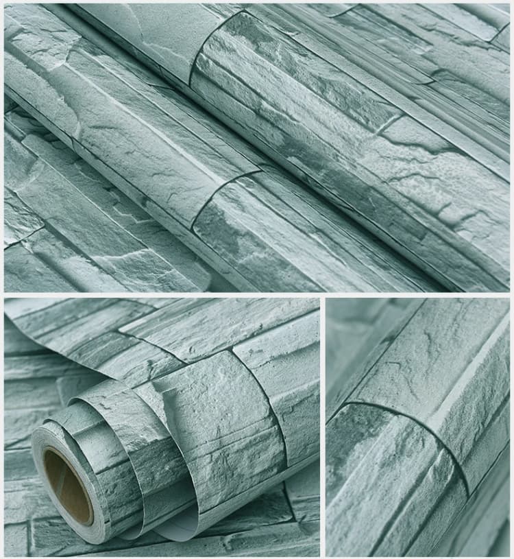Home Decoration 3D Texture Brick Self Adhesive Wall Paper Interior Peel and Stick Wallpaper Bricks for Living Room detail 3