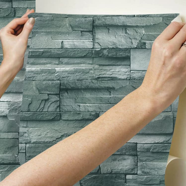 Home Decoration 3D Texture Brick Self Adhesive Wall Paper Interior Peel and Stick Wallpaper Bricks for Living Room detail 6
