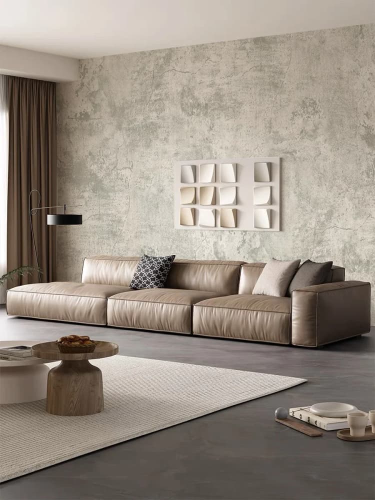 COWINLIFE DECO Modern 3D Cement Wallpaper Hot Selling Peel Stick Vinyl Removable Adhesive Wall Sticker Concrete Contact Paper detail 2