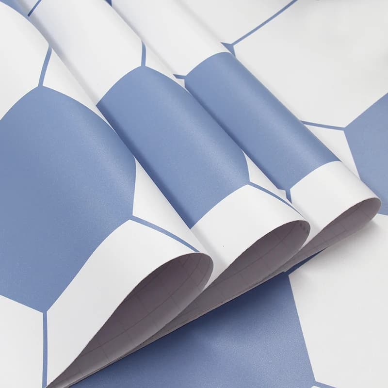 Custom Pvc Waterproof Floor Wallpaper Adhesive Multifunctional  Floor Painting Wallpaper