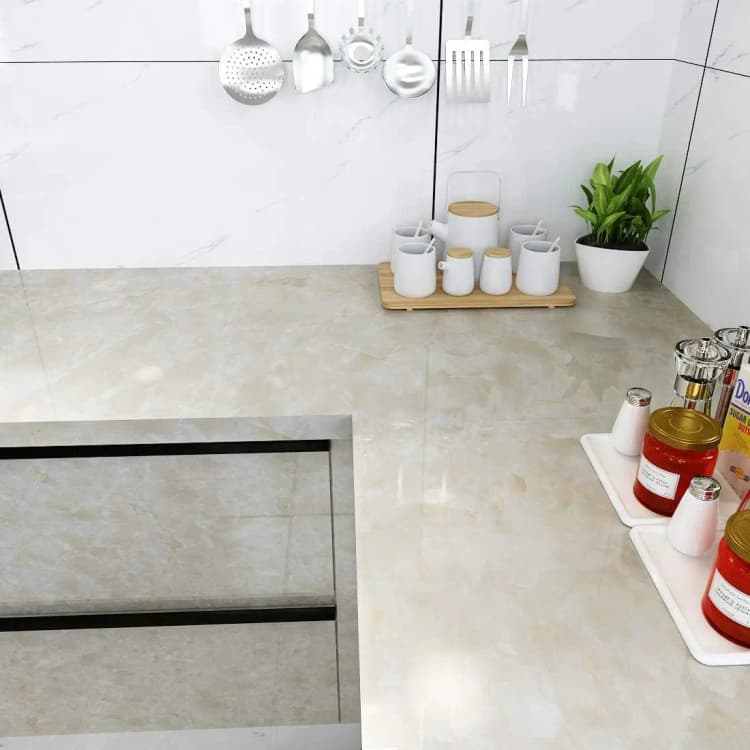 COWINLIFE DECO Hot Selling 3D Vinyl Marble Sticker Peel and Stick Self Adhesive Wallpaper Waterproof Kitchen Wrap Wall Covering detail 3